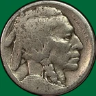 1919-S Buffalo Nickel Good G Coin, Scratched #38990