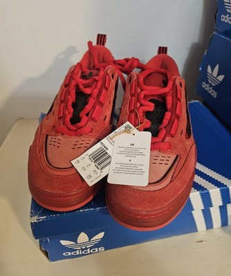 adidas Originals ADI2000 Low Men's Sneakers Red/Black, Size 9.5