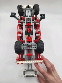 LEGO Technic 8289 Fire Truck &ndash; Appears Complete &ndash; No Box/Instructions &ndash; Clean