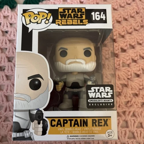 Funko Pop Star Wars Rebels Smugglers Bounty Captain Rex Vinyl Figure #164