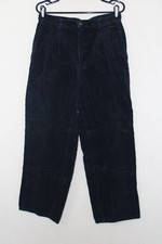 Vtg Ralph Lauren Polo Country 33x32 meas 30x28 Heavy Blue Corduroy Pants USA