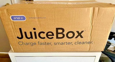 JuiceBox 32 Amp WiFi Enabled Smart Hardwire Electric Vehicle EV Charging Station