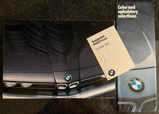 BMW OFFICIAL 318 528 533 633 SERIES SALES BROCHURE SET OF THREE 1983 USA EDITION