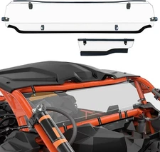 StarknightMT X3 Rear Windshield, Back Window Windscreen Compatible Clear 