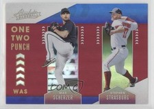 2020 Panini Absolute One Two Punch Blue Max Scherzer Stephen Strasburg #OTP1 fr6