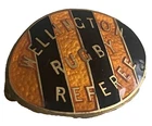 Vintage Wellington New Zealand Lions Rugby League Referees NRL WRRA Pin Badge