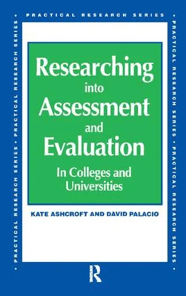 Researching into Assessment & Evaluation
