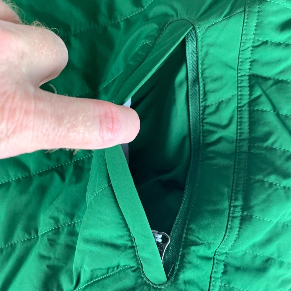 Oakland Athletics MLB Under Armour Storm Gear Quilted Full Zip Jacket Mens Large - Image 3 of 4