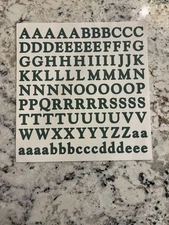 Creative Memories LARGE ABC/123 CLASSY Stickers  Ivy