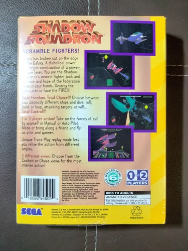 SHADOW SQUADRON - SEGA 32X - COMPLETE! - AUTHENTIC! - TESTED - MINT CONDITION! - Picture 6 of 14