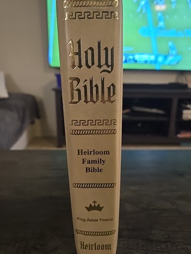 Heirloom Family Bible - King James Version (1988, Hardcover) NEW/No Markings! - Picture 2 of 12