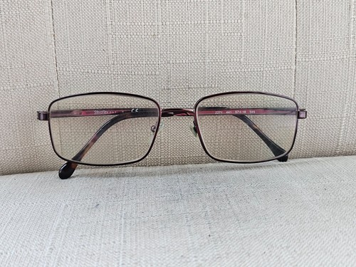 Sferoflex PAT Men Eyeglasses Frame Brown Tone Metal Glasses Eyewear 57[]18 145