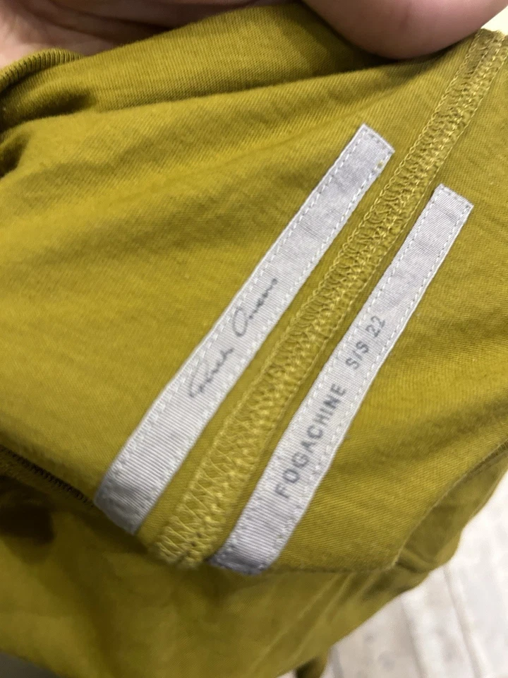 Talla M - Camiseta Rick Owens Verde Sulfato Foto 3 de 4