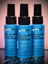 Healthy Sexy Hair - Soy TRI-WHEAT LIVE IN CONDITIONER / 3 - Pack (3x 1.7 Fl. Oz)