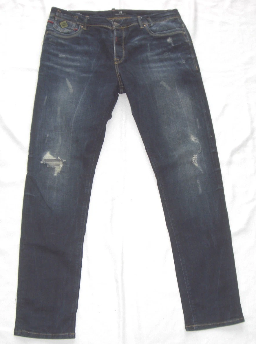 LTB Jeans Uomo Slim Fit Joshua - Vestibilità Aderente Vita Normale - Colore Nero