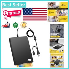 Nostalgic USB Floppy Disk Converter - Lightweight  Slim 3.5 Inch Reader