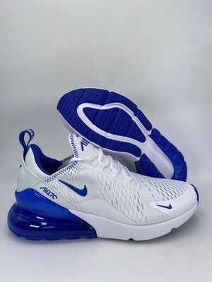 Nike Air Max 270 White Racer Blue Game Royal (DH0268 100) Men's Size 8