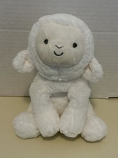 Carters Child of Mine White Lamb Rattle/Crinkle Legs Plush Stuffed Animal