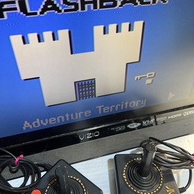 Atari Flashback 2 Console with 2 Controllers Tested 