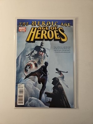 Age of Heroes #4 2010 Marvel Comics 1st Appearance Comic Book
