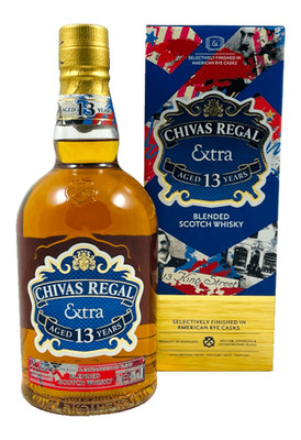 (56,34 /l) Chivas Regal 13 Years Extra American Rye Casks Blendend Scotch Whisky