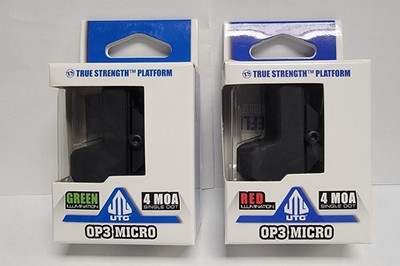 Leapers UTG OP3 Micro Optic - 4 MOA Single Dot - Red or Green