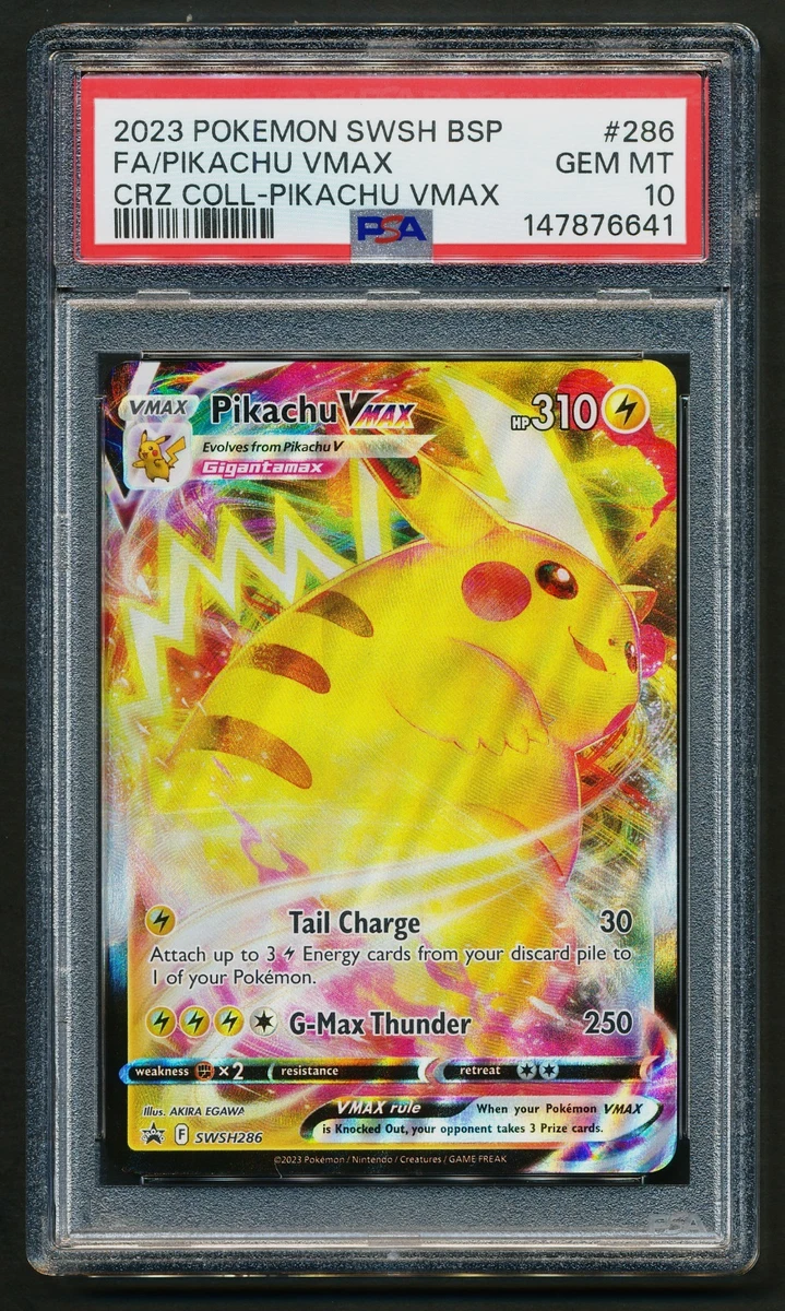 Las mejores ofertas en Cartas de JCC Pokémon Pikachu VMAX | eBay