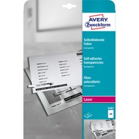 Avery Zweckform Laser/Kopier-Folien A4 Transparent, 25 StüCk 1 Bis 20X Spare 18%