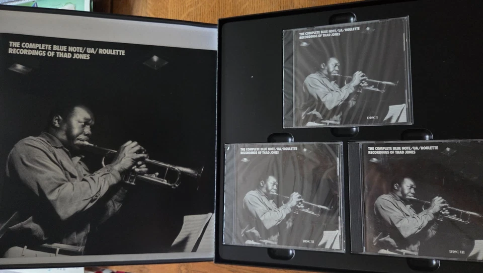 SEALED The Complete Blue Note/UA/Roulette recordings of Thad Jones 3 CD Box Set - Image 3 of 4