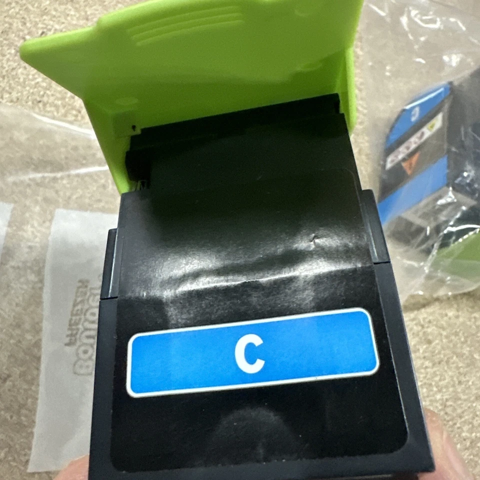 Lexmark 801HC High Yield Cyan Toner Cartridges Set of 2 Open Box Never Used READ - Image 4 of 4