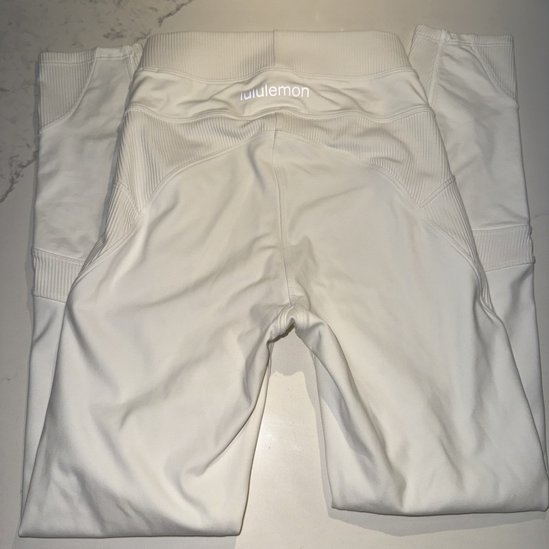 Lululemon Women's Size 2 Leggings white