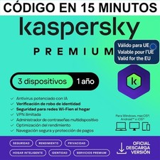 Premium Total Security 2025/3 Pc/1 año/📩email con código 15 minutos📩