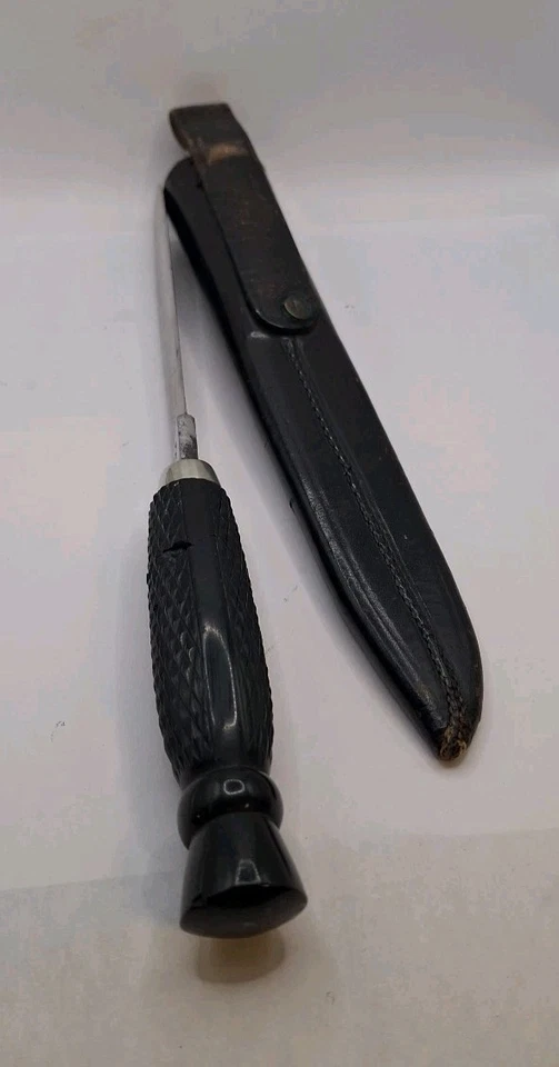 1800S J. ROGERS & SON G(CROWN)R 6 NORFOLK St SHEFFIELD ENGLAND DAGGER KNIFE  - Image 4 of 4