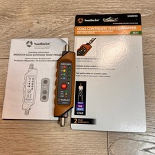 Southwire M500CX4 Coax Continuity Tester Mapper with Manual