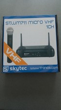 MICROFONO Skytec STWM711 WIRELESS RADIO VHF GELATO KARAOKE PIANOBAR LIVE new