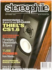 Stereophile Vol.25 No.9, September 2002: Thiel CS1.6 loudspeaker