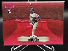Kumar Rocker 2025 Topps Stadium Club RC #179 Pink Parallel