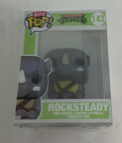 Funko Pop Bitty Pop TMNT Rocksteady Figure Brand New