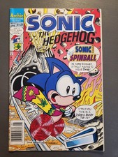 Sonic the Hedgehog #6 Archie Comics Newsstand 1994 See Photos