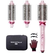 Wavytalk Heatwave Pro Ionic Thermal Brush Set 3-Size Heated Round Brush For