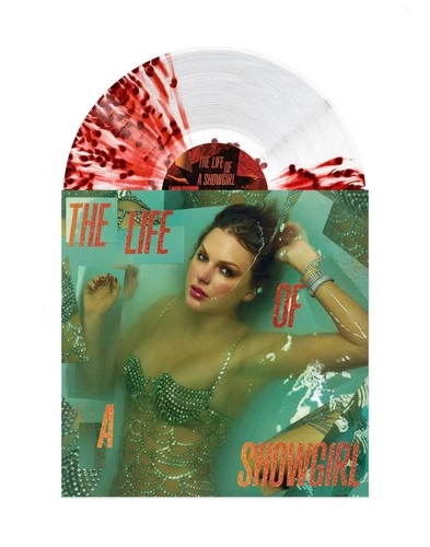 Taylor Swift - The Life of a Showgirl Honestly Wild Transparent Vinyl