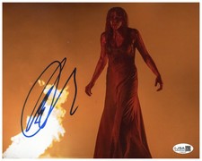 Chloe Grace Moretz Signed 8x10 Photo Carrie Horror Film Autographed JSA COA 2
