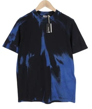 Diesel T-Just-B84 Men's S BLACK Jersey Stretch Round Neck Collar RRP 150