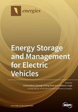 Energy Storage and Management for Electric Vehicles by James Marco (English) Pap