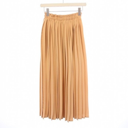MMSICS Maison Margiela Mm6 Pleated Skirt F Easy Maxi Long Elastic Waist 40 Used
