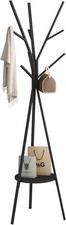 Coat Rack Hat Stand Free Standing Display Hall Tree Metal Hat Hanger Garment