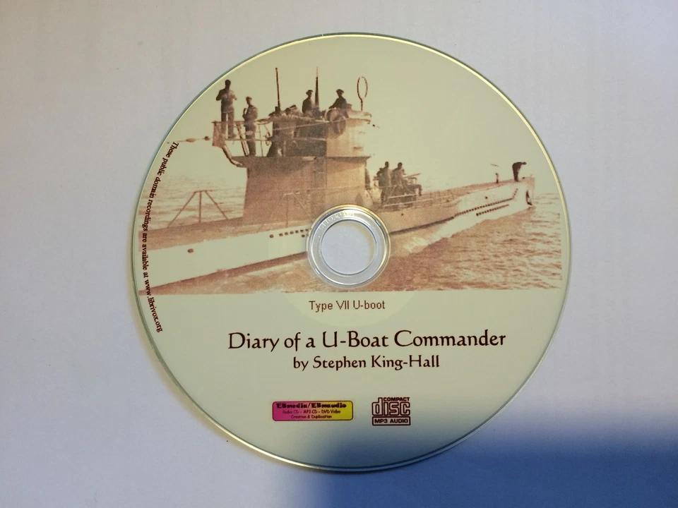 Diary of a U-boat Commander - unabridged Audio book MP3 World War I