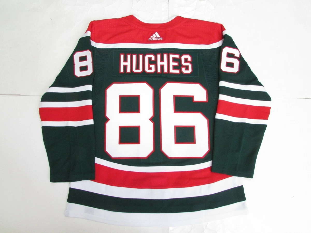 JACK HUGHES NEW JERSEY DEVILS THIRD AUTHENTIC PRO ADIDAS NHL JERSEY (P – Hockey Authentic
