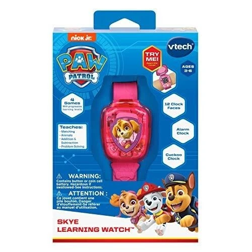 Vtech PAW PATROL SKYE LEARNING WATCH PINK ENGLISH VERSION