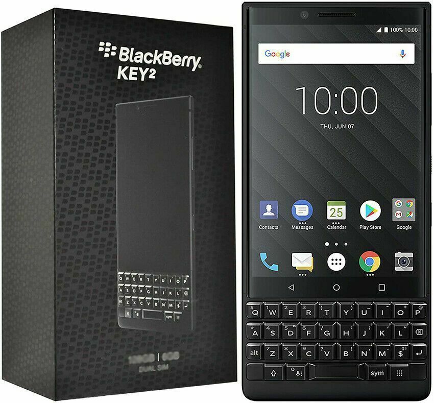 Original BlackBerry KEY2 Unlocked 4G LTE WIFI 4.5'' 6GB+64GB cta